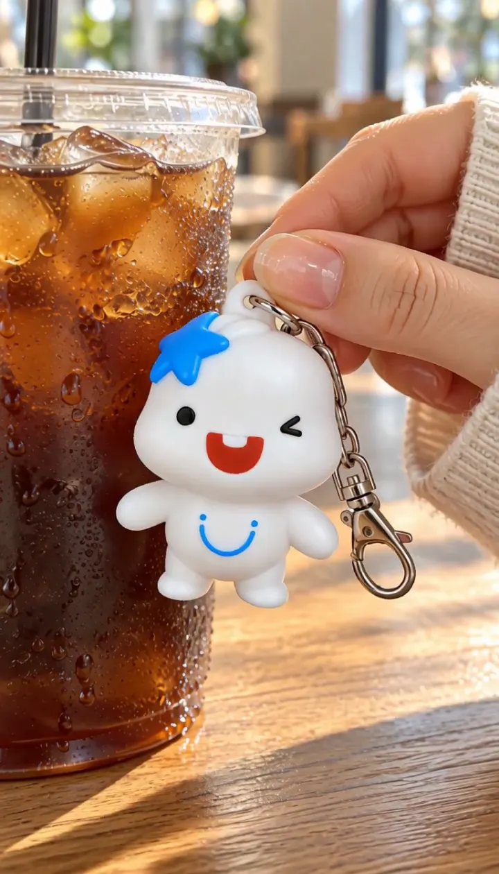 차가운 음료 잔 옆에서 흰색이 된 해로