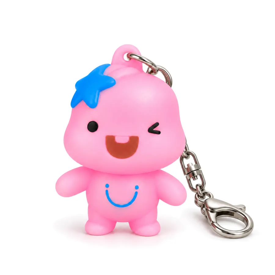분홍으로 바뀐 해로 색변환 키링