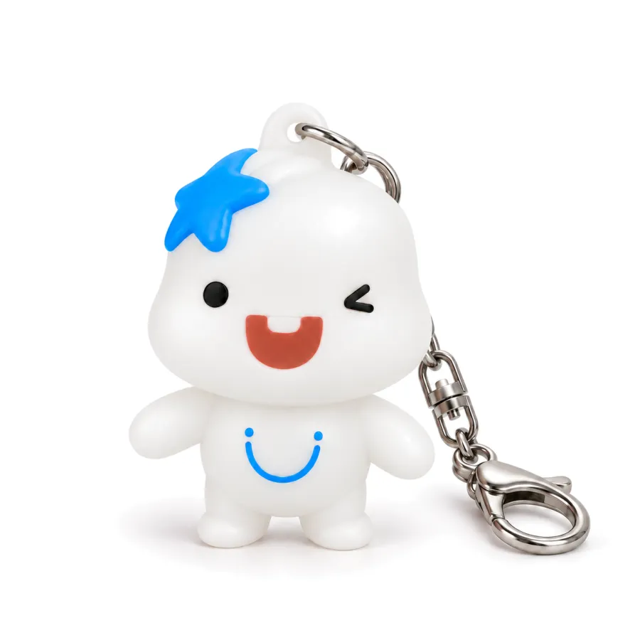 흰색 해로 색변환 키링